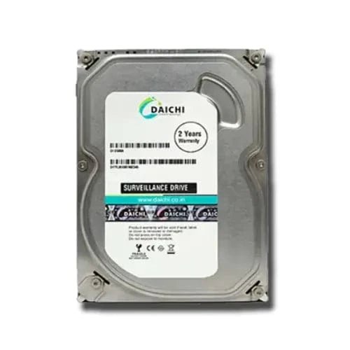 Daichi 500GB Surveillance Hard Drive | CCTV DVR SATA HDD | 24x7 Recording