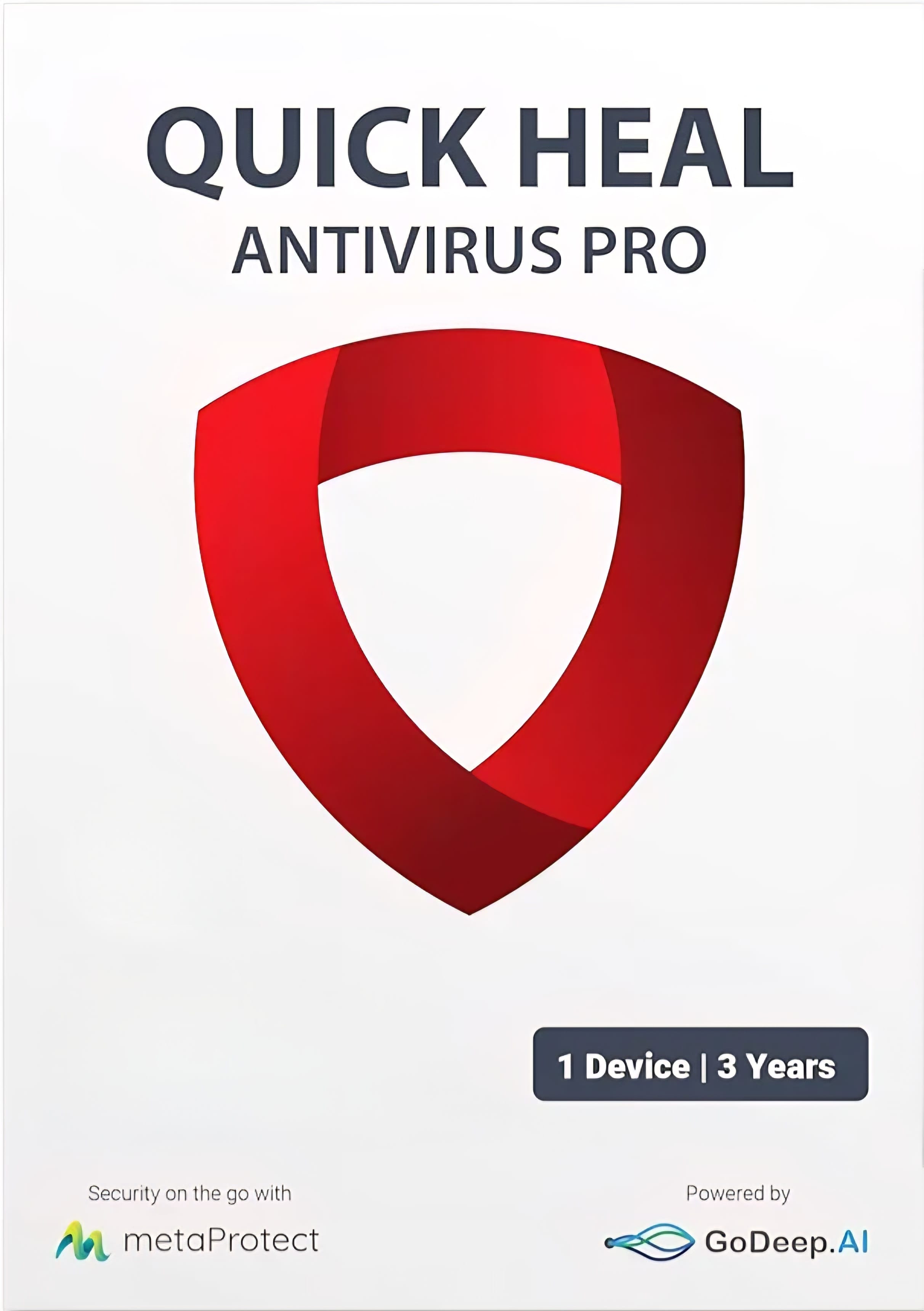 Quick Heal Antivirus Pro - 1 PC, 3 Years (Windows)