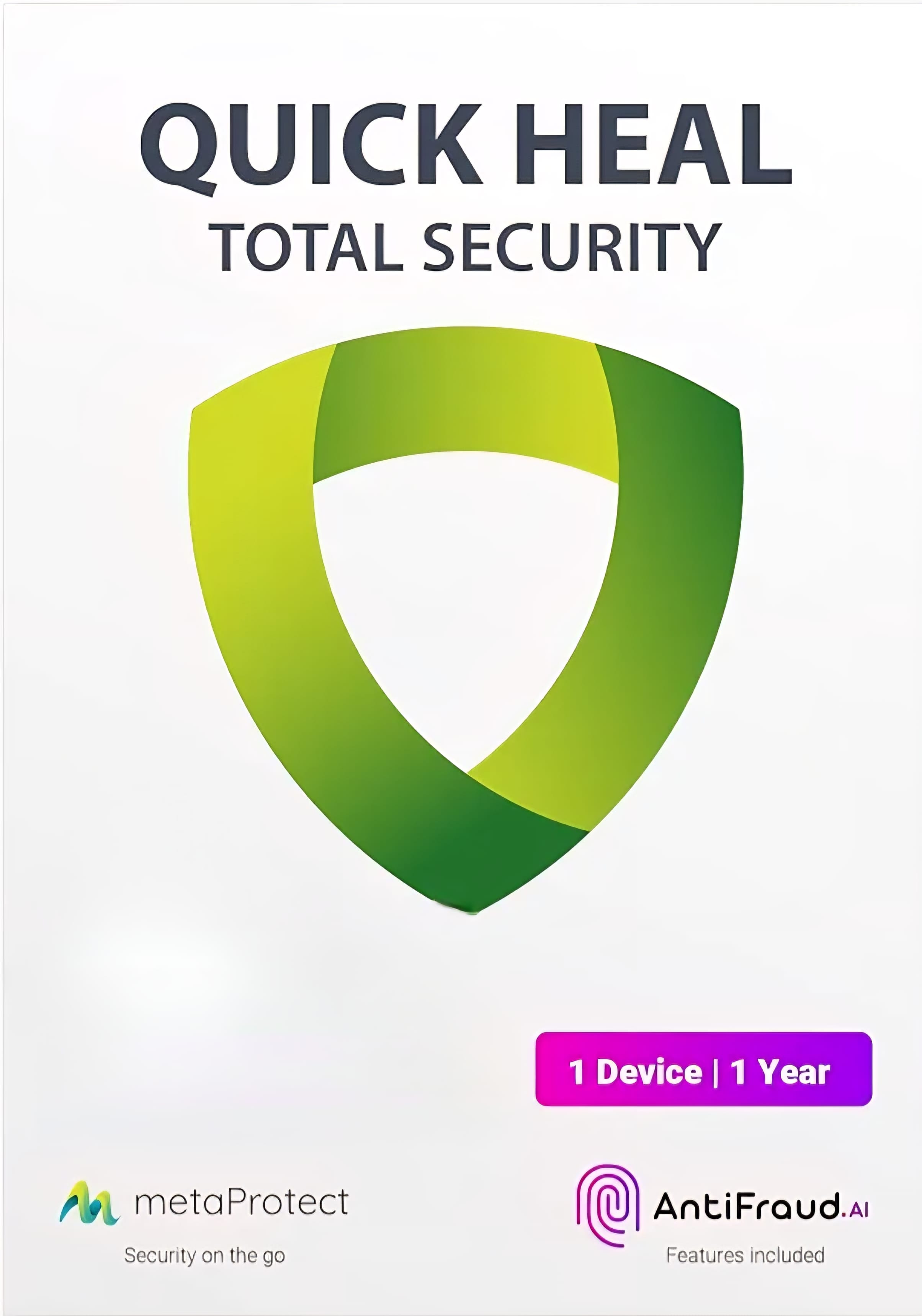 Quick Heal Total Security - 1 PC, 1 Year (Windows)