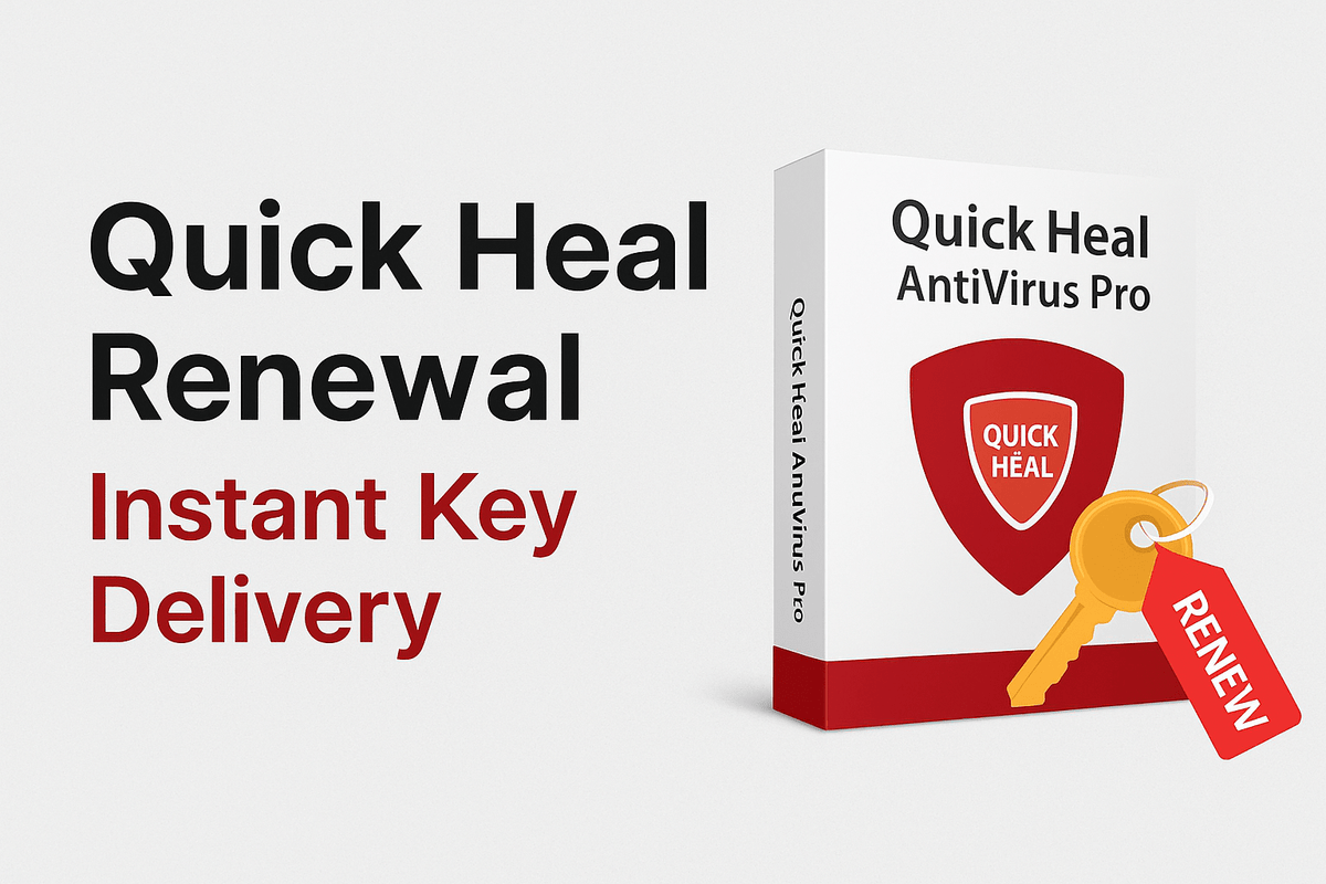 Buy Renew Quick Heal Antivirus for PC – 1 Year & 3 Years License Online (2025 Guide)