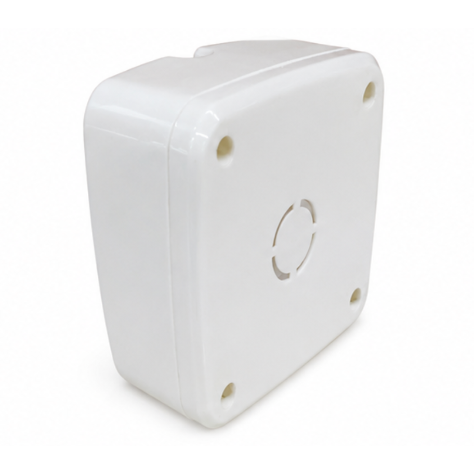 MANPRA 4x4 CCTV Junction Box | Weatherproof ABS Camera Mounting Box for Dome & Bullet Cameras
