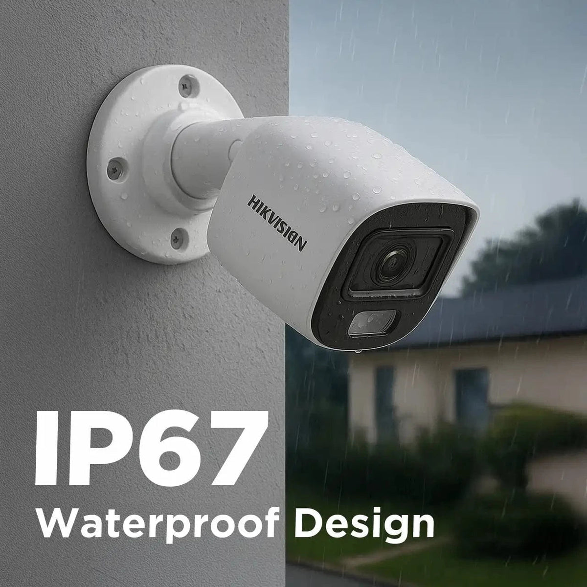 Hikvision DS-2CE16H0T-LPFS 5MP Audio Bullet Camera – 3K Ultra HD | Built-in Mic | 30m IR | Outdoor – Manpra®