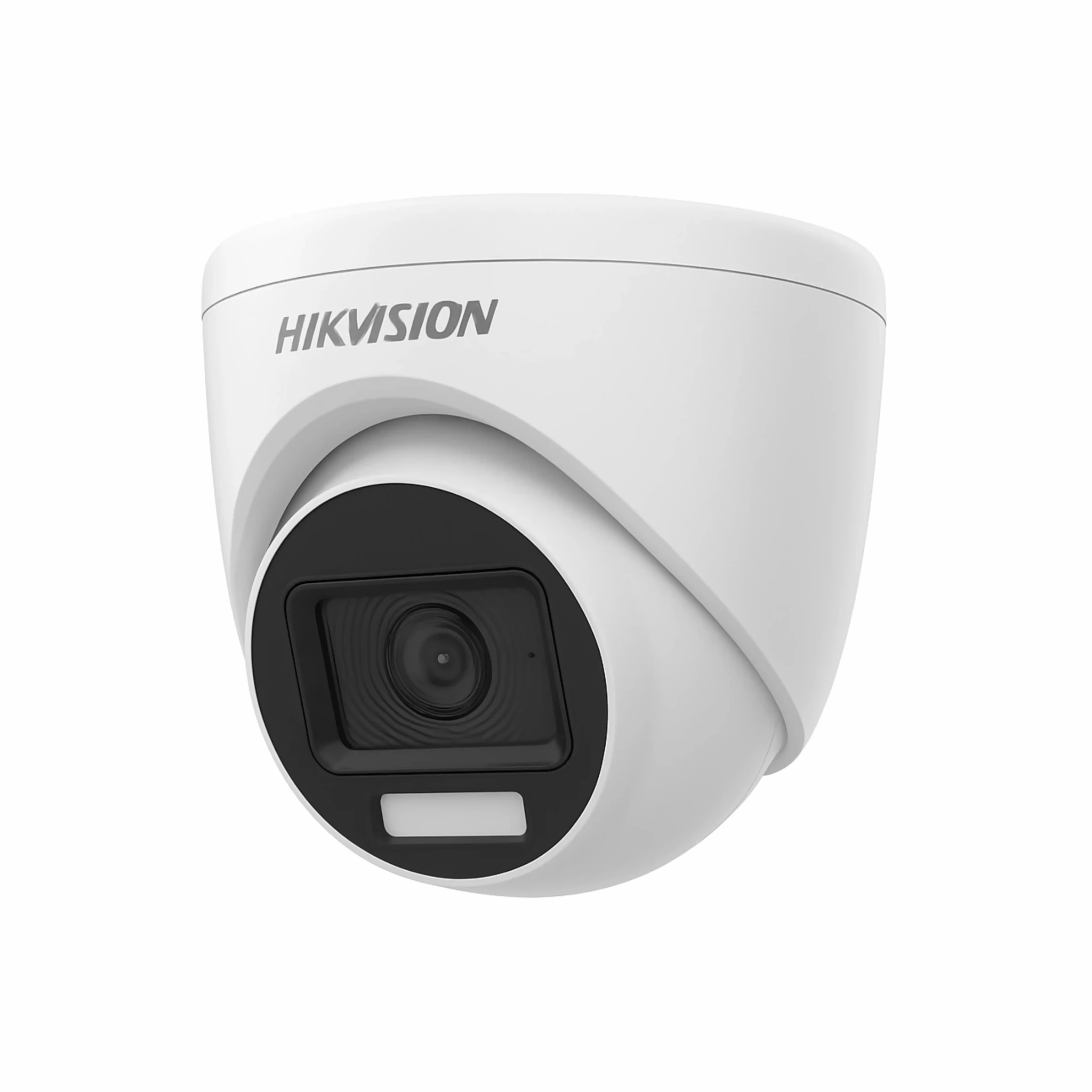 Hikvision DS-2CE76D0T-LPFS dome CCTV security camera with built-in microphone