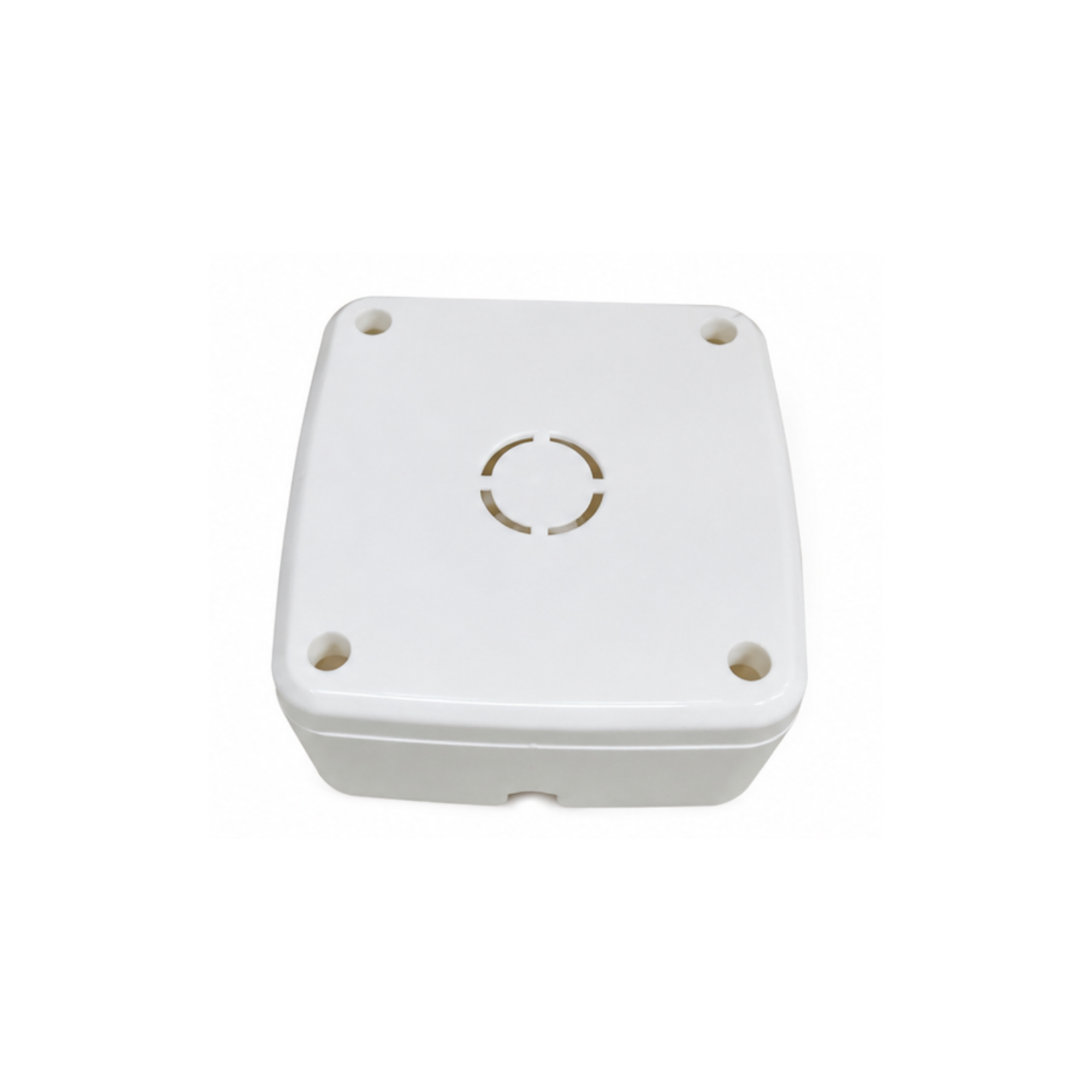 MANPRA 4x4 CCTV Junction Box | Weatherproof ABS Camera Mounting Box for Dome & Bullet Cameras