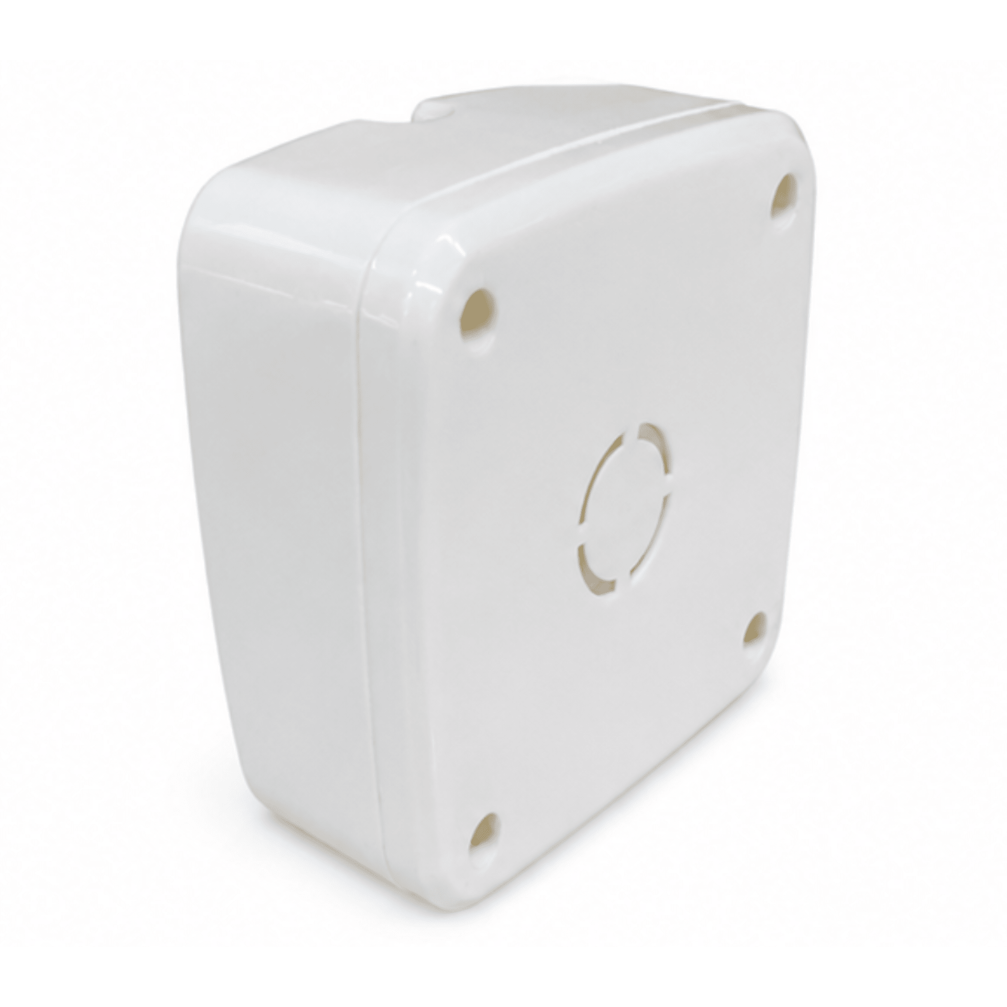 MANPRA 4x4 CCTV Junction Box | Weatherproof ABS Camera Mounting Box for Dome & Bullet Cameras