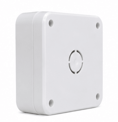 MANPRA 4x4 CCTV Junction Box | Weatherproof ABS Camera Mounting Box for Dome & Bullet Cameras