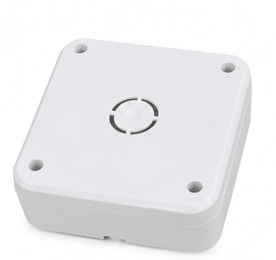 MANPRA 5x5 CCTV Junction Box | Weatherproof ABS Camera Mounting Box for Dome, Bullet & IP Cameras