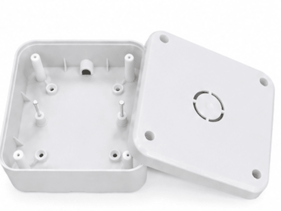 MANPRA 5x5 CCTV Junction Box | Weatherproof ABS Camera Mounting Box for Dome, Bullet & IP Cameras