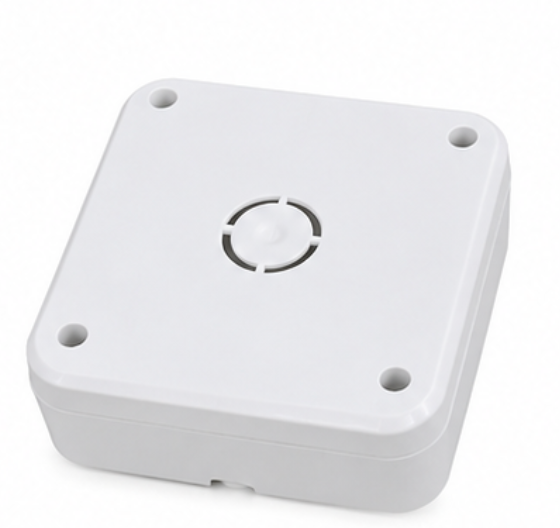 MANPRA 5x5 CCTV Junction Box | Weatherproof ABS Camera Mounting Box for Dome, Bullet & IP Cameras