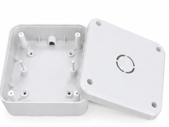 MANPRA 5x5 CCTV Junction Box | Weatherproof ABS Camera Mounting Box for Dome, Bullet & IP Cameras