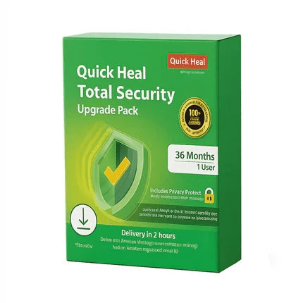 Quick Heal Total Security Renewal 1 PC 3 Year  – Upgrade Gold Pack | Instant Delivery Email & WhatsApp